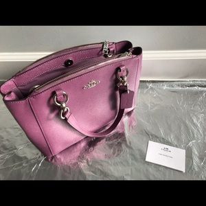 Coach lavender purse